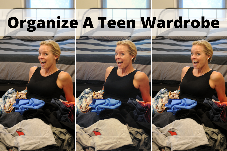 organize a teen wardrobe