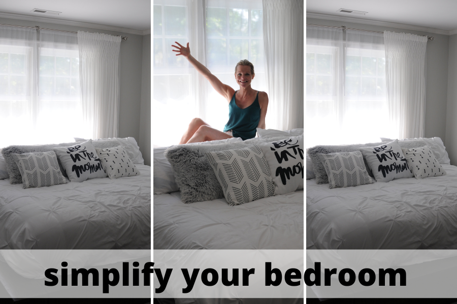 simplify your bedroom