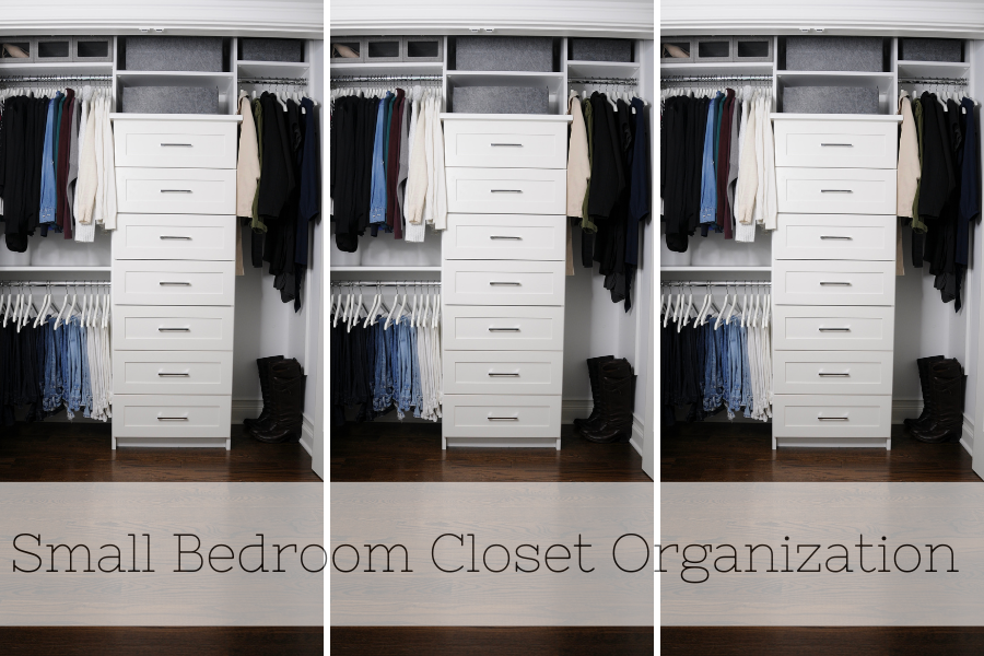 Small Bedroom Closet Organization