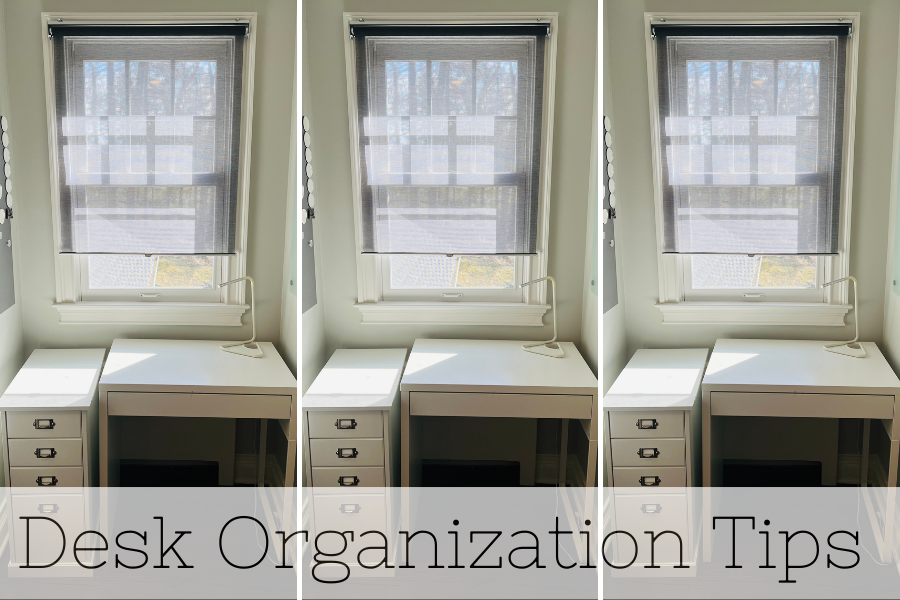 Desk Organization Tips
