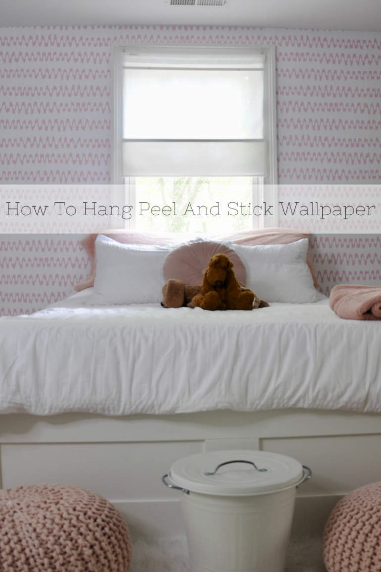 How To Hang Peel And Stick Wallpaper – By Yourself