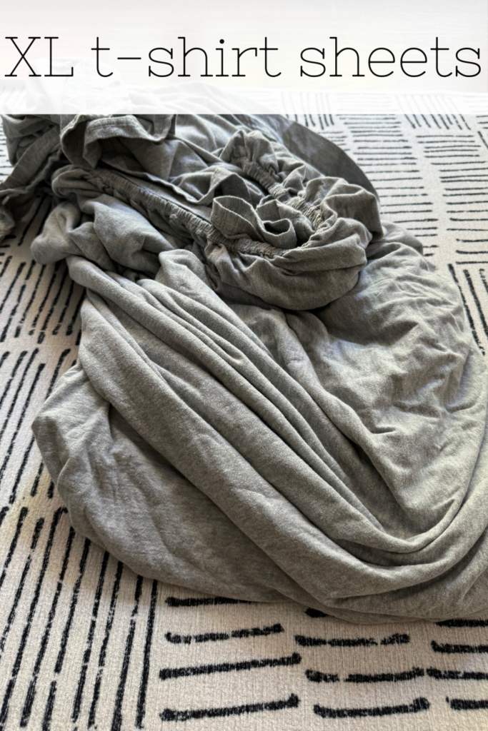 XL t-shirt sheets