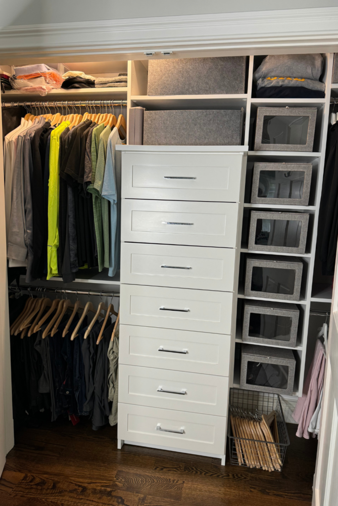 After Closet Makeover