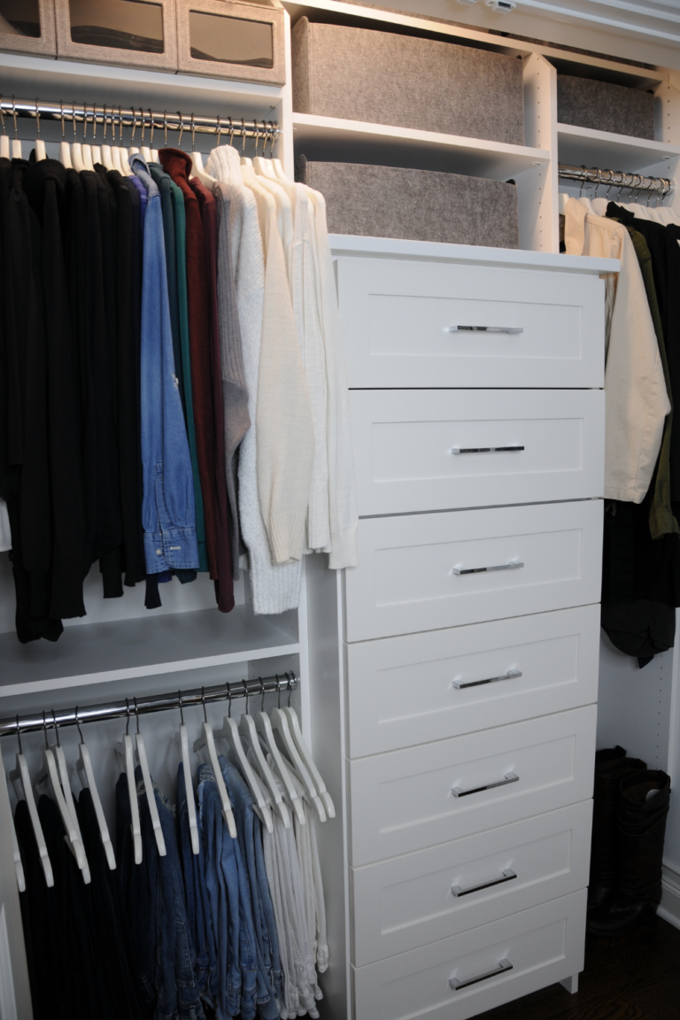 The Absolute Best Way To Organize Clothes In A Closet