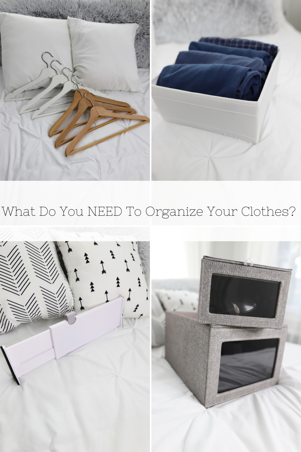The Absolute Best Way To Organize Clothes In A Closet - Sara Lee Simplicity